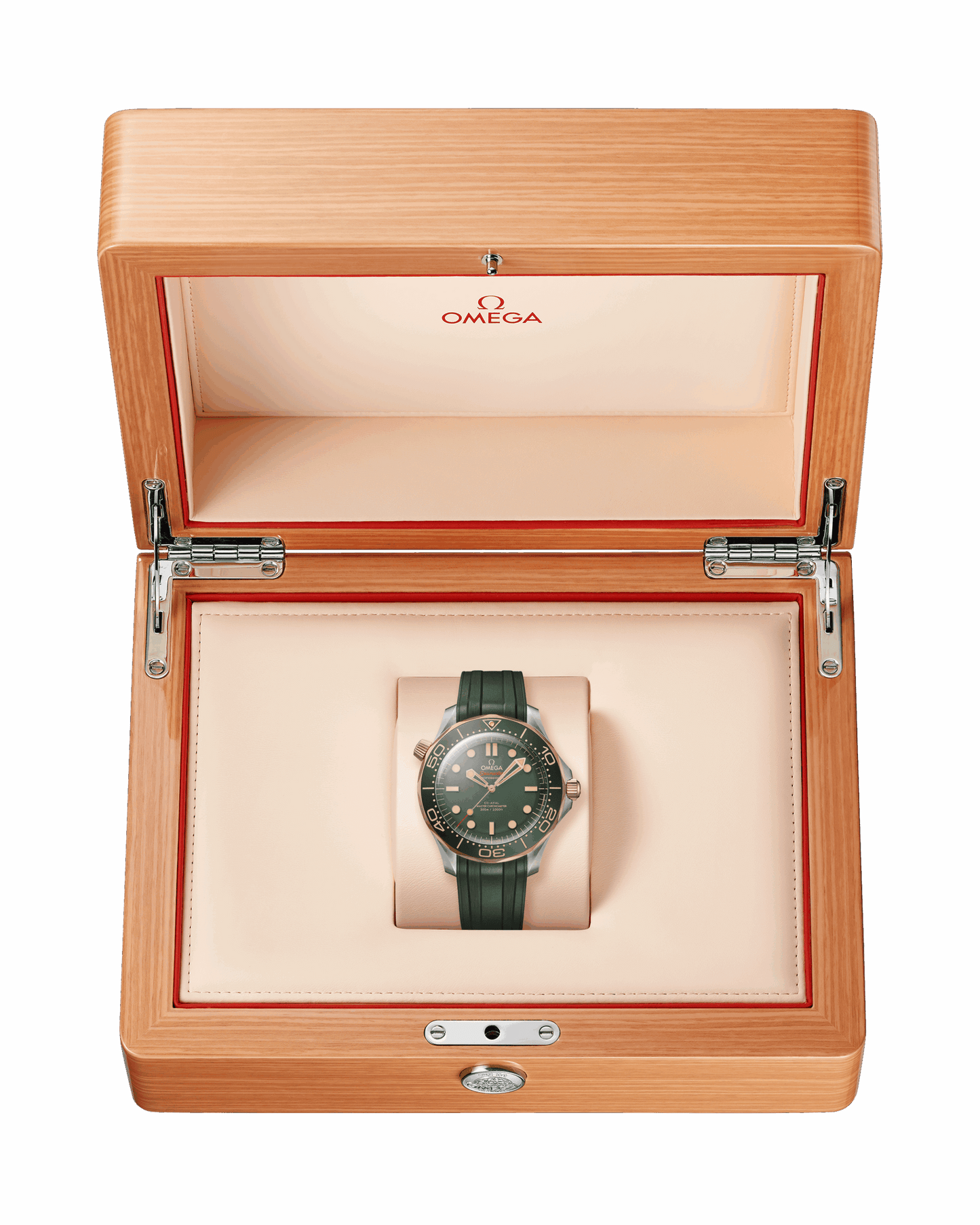 Unworn, Omega Seamaster Diver 300m, Titanium and OMEGA’s exclusive 9K Bronze Gold, 42mm, Ref# 210.92.42.20.10.001, box and papers