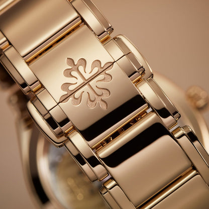 Unworn Patek Philippe Twenty~4 Rose Gold Perpetual Calendar , 7340-1R-010, box and papers