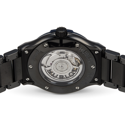 Hublot Classic Fusion Automatic 45mm Ceramic Blue, Ref# 510.CM.7170.CM, Unworn 2025