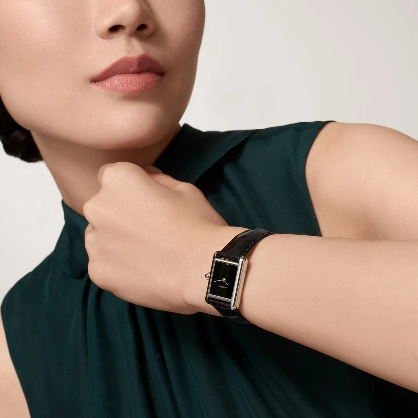 Unworn Cartier Tank Must de Cartier, Small Stainless Steel, 29.5mm x 22mm, Ref# WSTA0071, box and papers