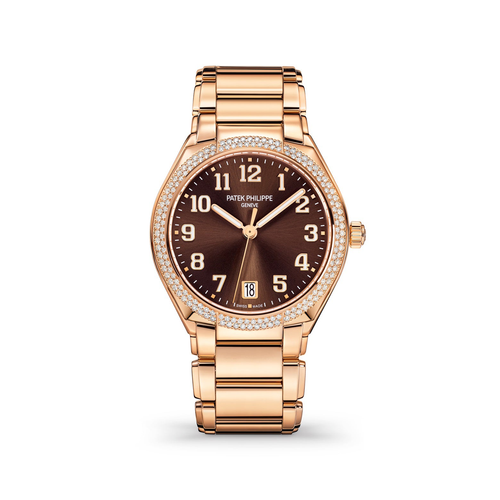 Patek Philippe Twenty~4 Automatic, 18k Rose Gold with 160 diamonds ~0,77ct, 36mm, Ref# 7300/1200R-001