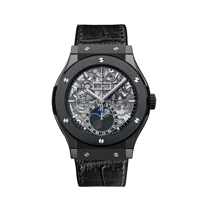 Hublot Classic Fusion Aerofusion Moonphase 45mm Black Magic, Ref# 517.CX.0170.LR, Unworn 2025