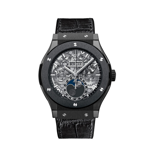 Hublot Classic Fusion Aerofusion Moonphase 45mm Black Magic, Ref# 517.CX.0170.LR, Unworn 2025