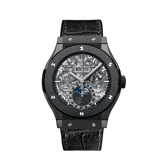 Hublot Classic Fusion Aerofusion Moonphase 45mm Black Magic, Ref# 517.CX.0170.LR, Unworn 2025
