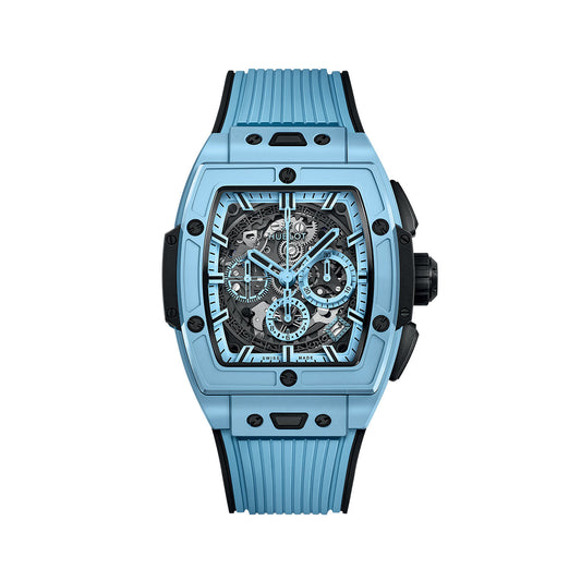 Unworn Hublot Spirit of Big Bang Sky Blue Ceramic 42, 642.EX.5110.RX, box and papers