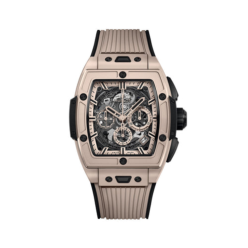 Unworn Hublot Spirit of Big Bang Beige Ceramic 42, 642.CZ.6110.RX, box and papers