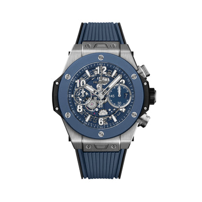 Hublot Big Bang Unico Titanium Blue Ceramic, 42mm, Ref# 441.NL.5171.RX, Unworn 2025