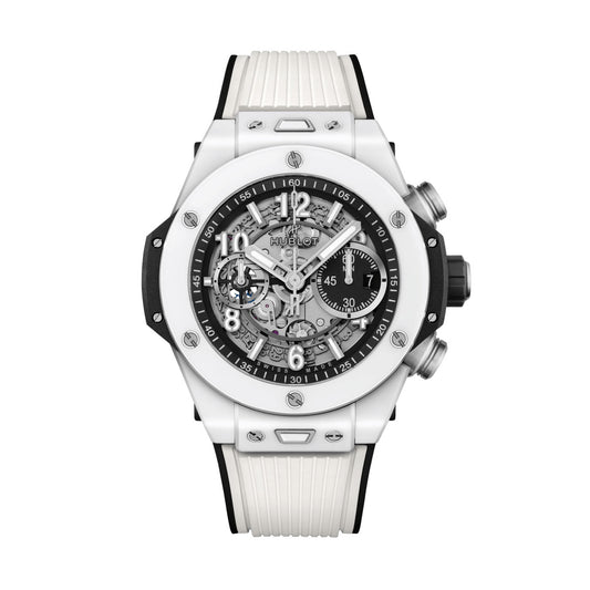Hublot Big Bang Unico White Ceramic, 44mm, Ref# 421.HX.1170.RX, Unworn 2024