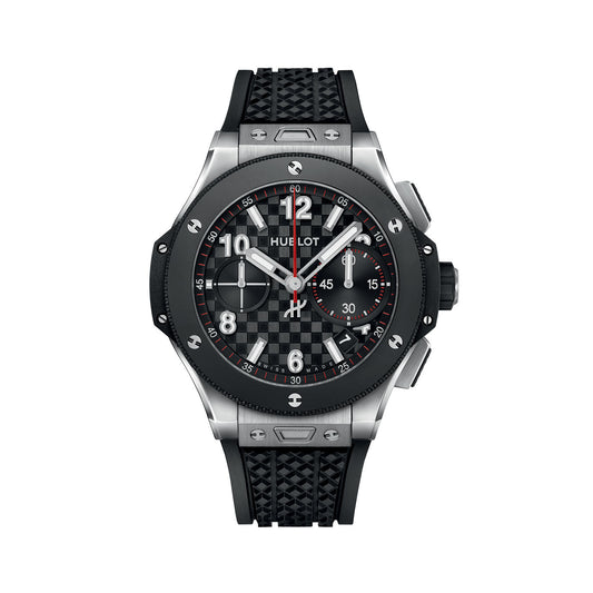 Unworn Hublot Big Bang 20th Anniversary Titanium Ceramic 43, 431.NM.1337.RX, box and papers