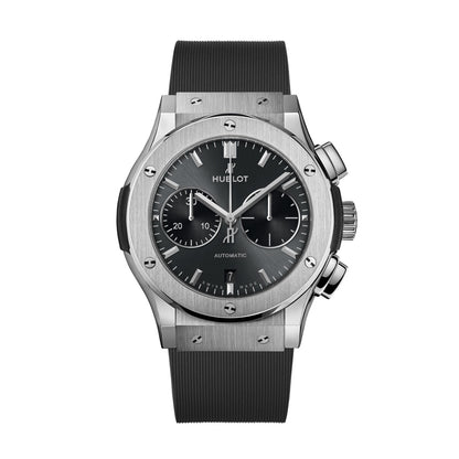Hublot Classic Fusion Racing Grey Chronograph Titanium, 45mm, Ref# 521.NX.7071.RX, Unworn 2025