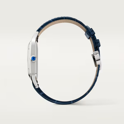 Unworn Cartier Santos Dumont de Cartier, Stainless Steel, 43.5mm x 31.4mm, Ref# WSSA0022, box and papers