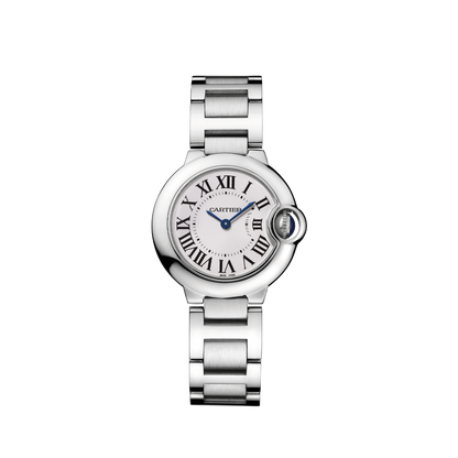 Unworn Cartier Ballon Bleu de Cartier, Stainless Steel, 28mm, Ref# WSBB0067, box and papers