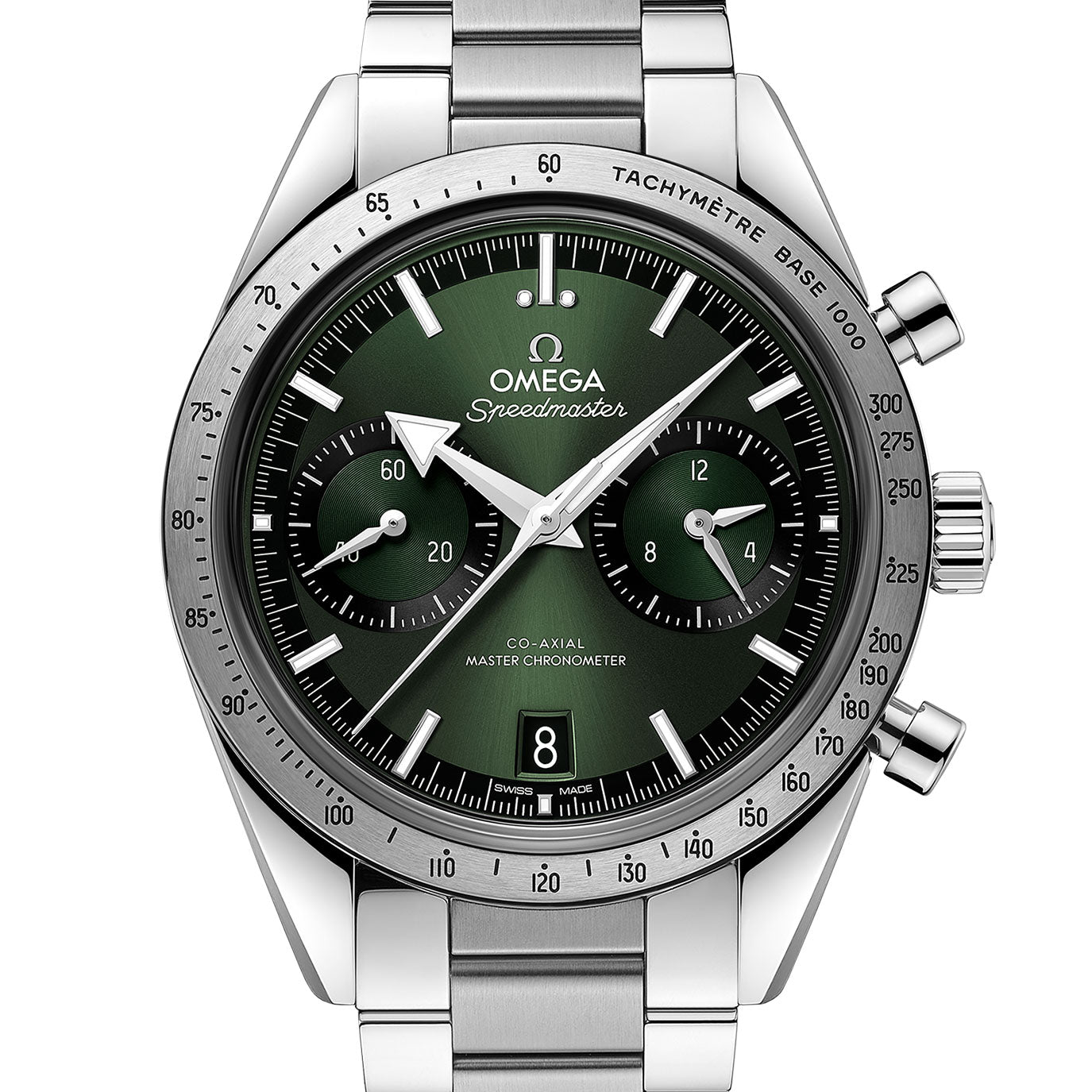 Omega New 2024, Speedmaster Moonphase, 332.10.41.51.10.001, box and papers