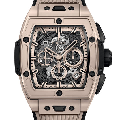 Unworn Hublot Spirit of Big Bang Beige Ceramic 42, 642.CZ.6110.RX, box and papers