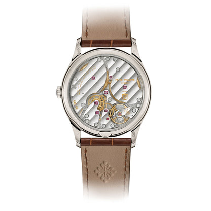 Unworn Patek Philippe Calatrava, 6196P-001, box and papers