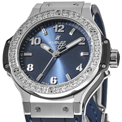 Hublot Big Bang, Steel Blue Diamonds, 38 mm, Ref# 361.SX.7170.LR.1204, Unworn 2025