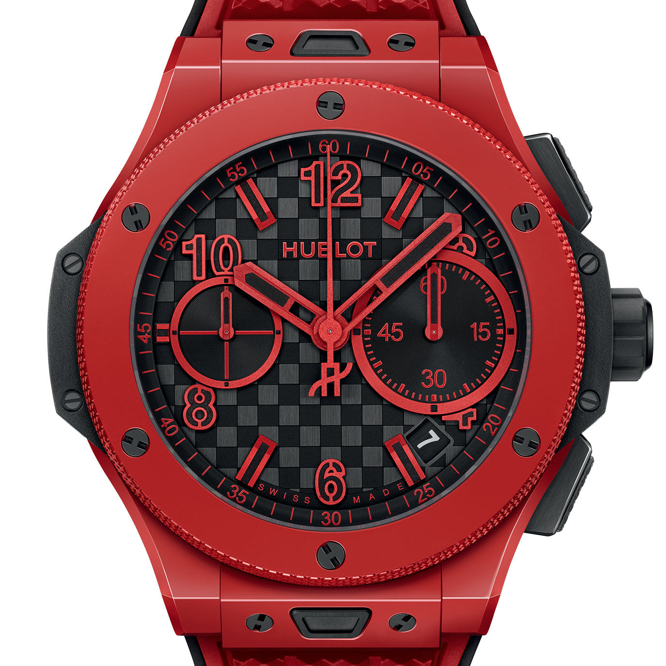 Unworn Hublot Big Bang 20th Anniversary Red Magic 43, 431.CF.1313.RX, box and papers