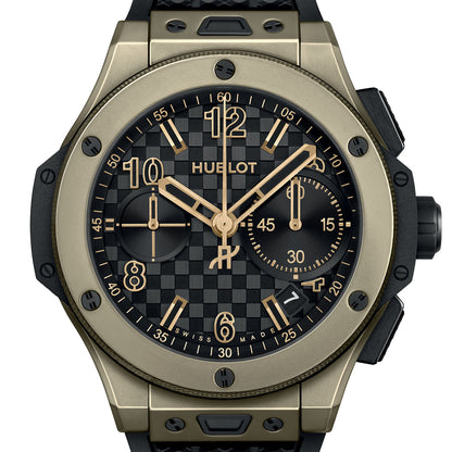 Unworn Hublot Big Bang 20th Anniversary Full Magic Gold 43, 431.MX.1330.RX, box and papers