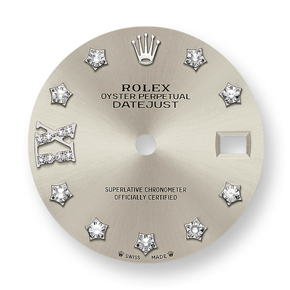 Rolex Lady-Datejust 28mm, 18k White Gold, Ref# 279139rbr-0003