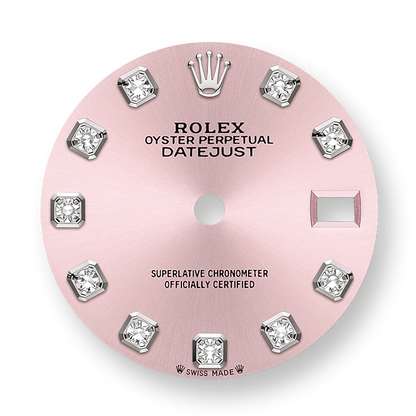 Rolex Lady-Datejust 28mm, 18k White Gold, Ref# 279139rbr-0005