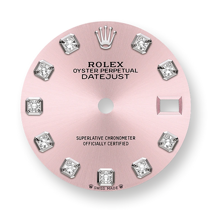 Rolex Lady-Datejust 28, Oystersteel and 18k White Gold, Ref# 279384RBR-0004