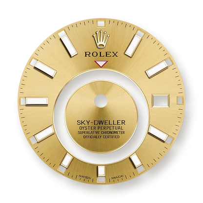 Rolex Sky-Dweller 42mm, 18k Yellow Gold, Ref# 326938-0003