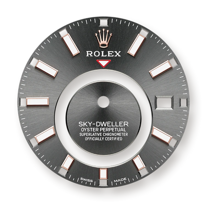 Rolex Sky-Dweller 42mm, 18k Everose Gold, Ref# 326935-0007