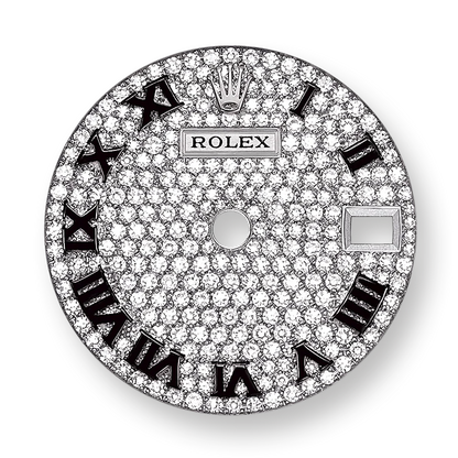 Rolex Lady-Datejust 28mm, 18k White Gold, Ref# 279139rbr-0014