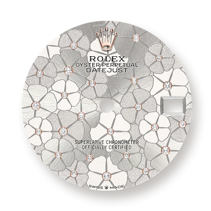 Rolex Datejust 31mm, Oystersteel and 18k Everose Gold and Diamonds, Ref# 278271-0032