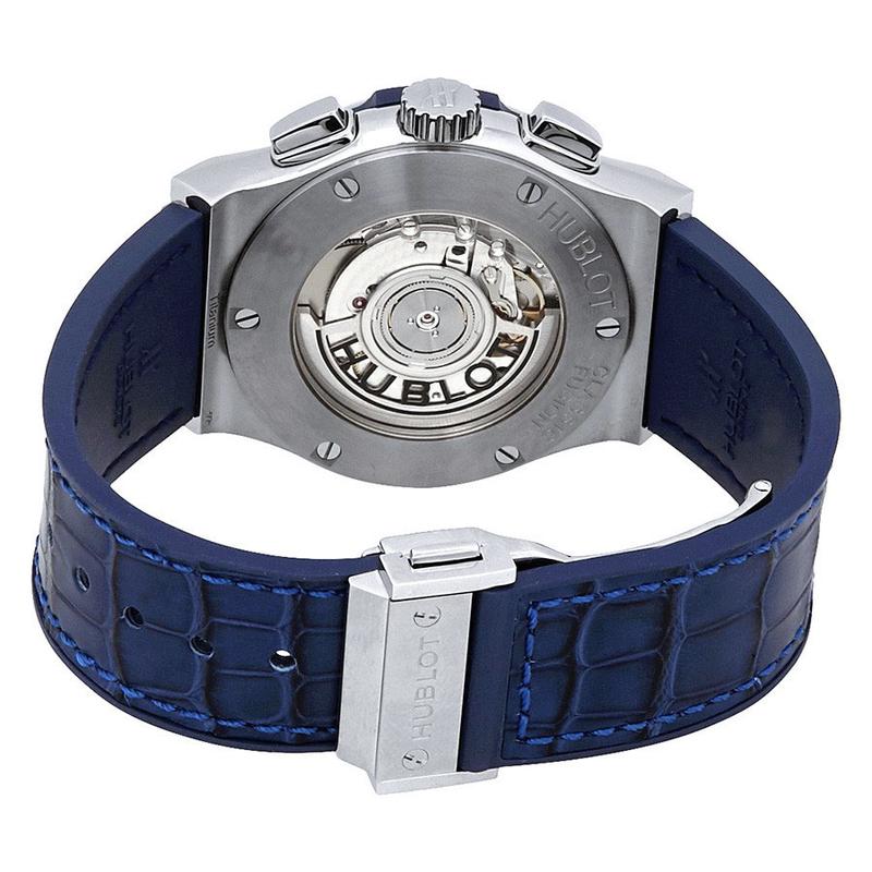 Hublot Classic Fusion Chronograph Titanium Blue 45mm, Ref# 541.NX.7170.LR, Unworn 2025