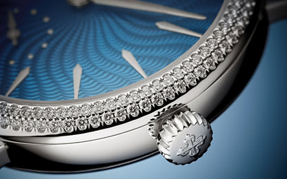 Ladies' Patek Philippe Grand Complication, 18k White Gold with set 194 Diamonds, 36mm, Ref# 7040/250G-001