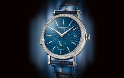 Ladies' Patek Philippe Grand Complication, 18k White Gold with set 194 Diamonds, 36mm, Ref# 7040/250G-001