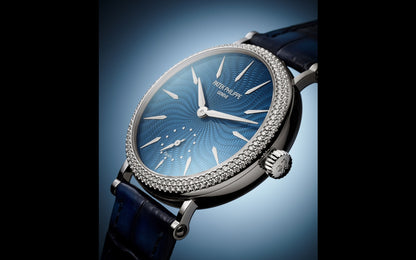 Ladies' Patek Philippe Grand Complication, 18k White Gold with set 194 Diamonds, 36mm, Ref# 7040/250G-001