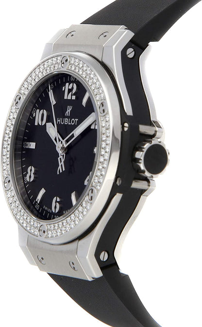 Hublot Big Bang, Steel, Black Diamonds, 38mm, Ref# 361.SX.1270.RX.1104, Unworn 2025