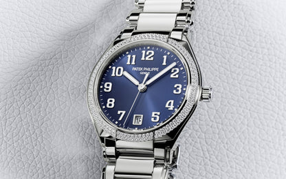 Patek Philippe Twenty~4 Automatic, Stainless Steel with 160 diamonds ~0,77ct, 36mm, Ref# 7300/1200A-001