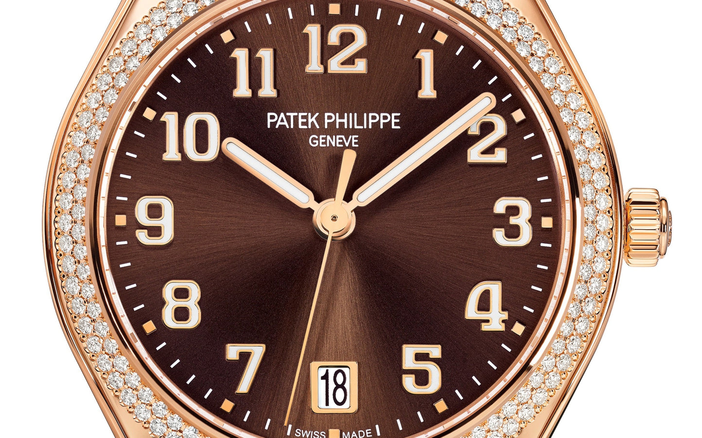 Patek Philippe Twenty~4 Automatic, 18k Rose Gold with 160 diamonds ~0,77ct, 36mm, Ref# 7300/1200R-001