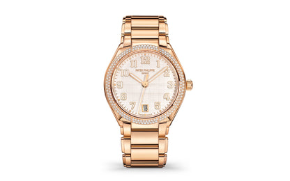 Patek Philippe Twenty~4 Automatic, 18k Rose Gold with 160 diamonds ~0,77ct, 36mm, Ref# 7300/1200R-010