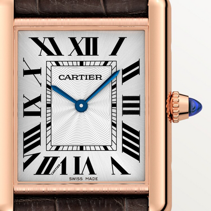 Unworn, Cartier Tank Louis Cartier, 18k Rose Gold, 33.7mm x 25.5mm, Ref# WGTA0011, box and papers