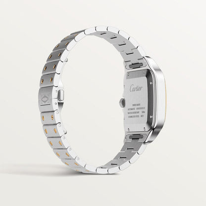 Unworn Cartier Santos de Cartier, Stainless Steel and 18k Yellow Gold, 39.8mm, Ref# W2SA0009, box and papers