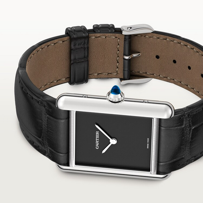 Unworn Cartier Tank Must de Cartier, Stainless Steel, 32mm x 27mm, Ref# WSTA0072, box and papers