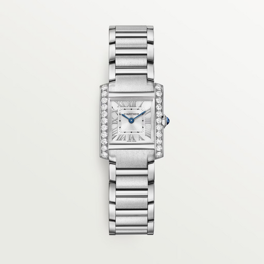 Unworn Cartier Tank Francaise, Stainless Steel, 25.7mm x 21.2mm, Ref# W4TA0020, box and papers