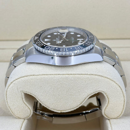 Unworn Rolex GMT-Master II, Bruce Wayne, Black, Oyster, Ref# 126710grnr-0004