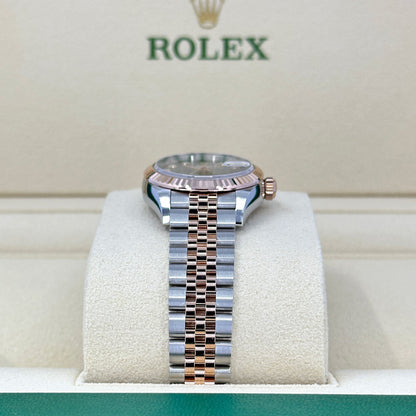 Rolex Lady-Datejust 28, Oystersteel and 18k Everose Gold, Ref# 279171-0007