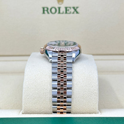 Rolex Lady-Datejust 28, Oystersteel and 18k Everose Gold, Ref# 279171-0007