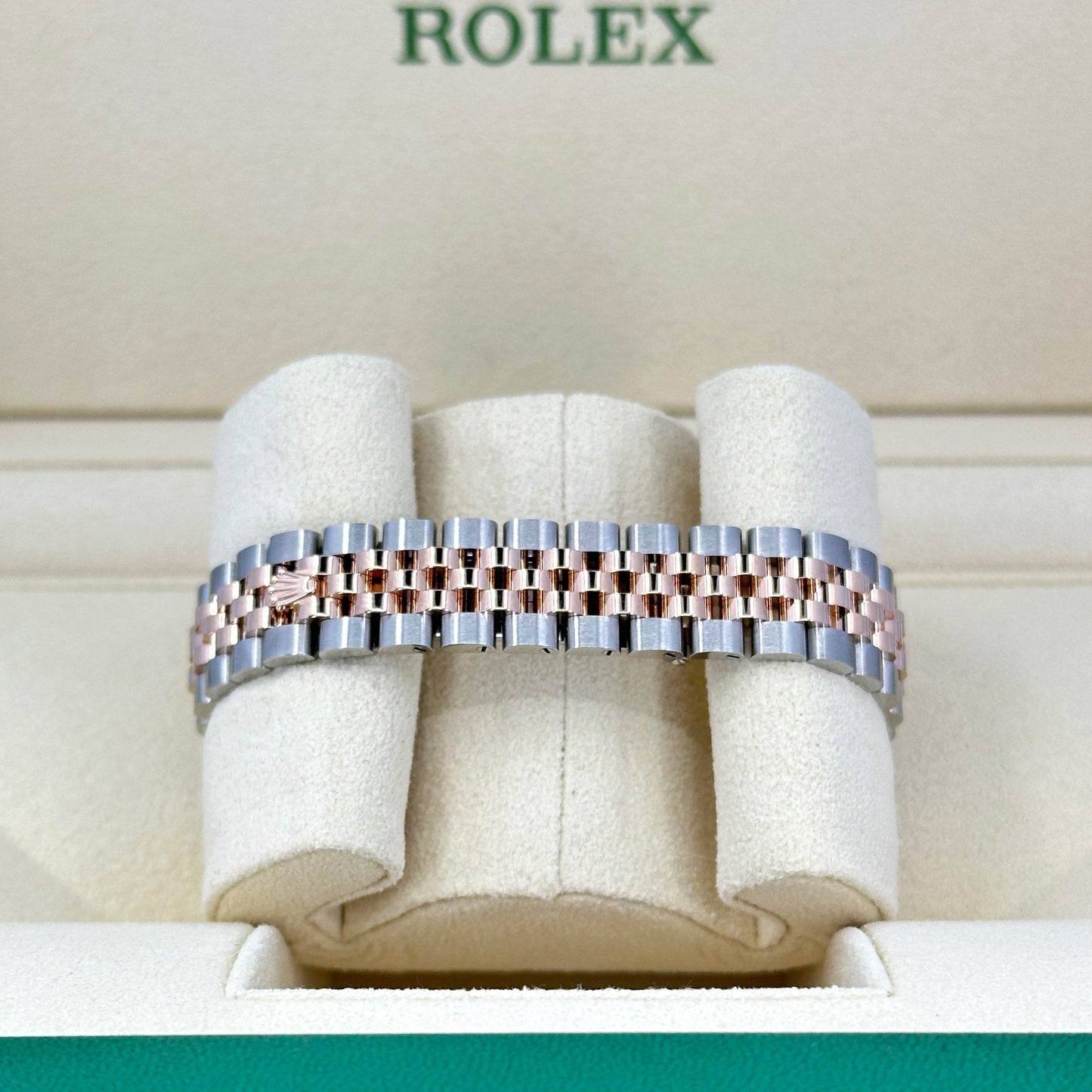 Rolex Lady-Datejust 28, Oystersteel and 18k Everose Gold, Ref# 279171-0007