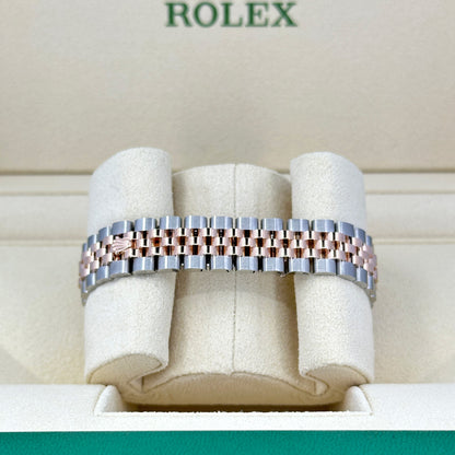 Rolex Lady-Datejust 28, Oystersteel and 18k Everose Gold, Ref# 279171-0007
