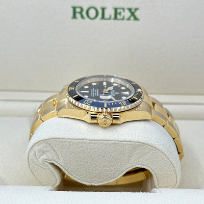Rolex Submariner Date, 18k Yellow Gold, 41mm, Ref# 126618ln-0002