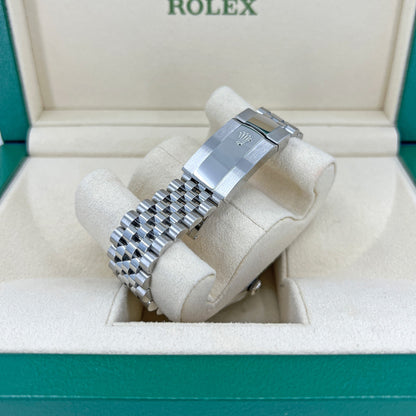 Rolex Datejust 41 Oystersteel and 18K White Gold 41 mm White Dial, Ref# 126334-0010