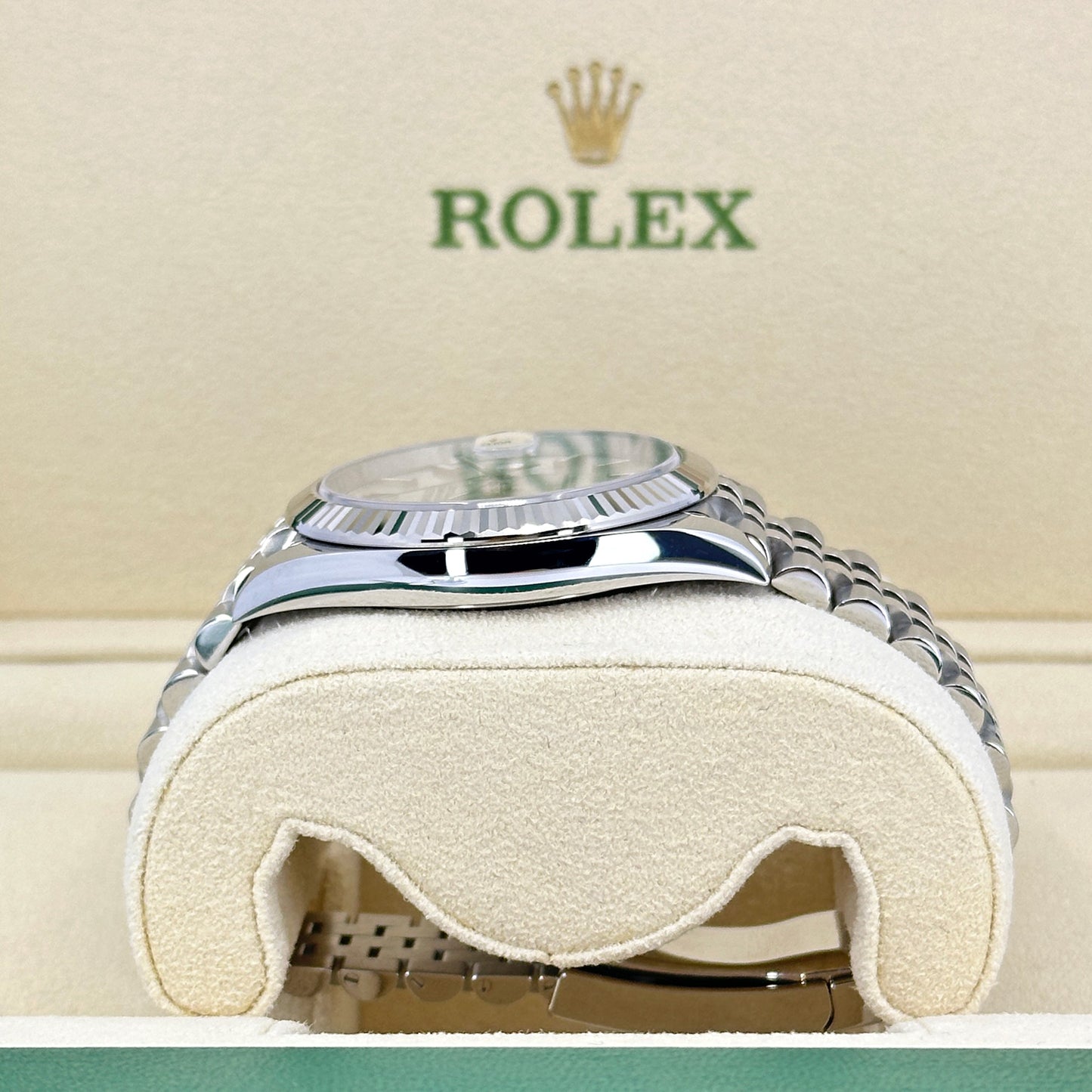 Rolex Datejust 41, Stainless Steel and 18k White Gold, 41mm, Ref# 126334-0004