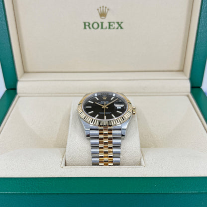 Rolex Datejust 41, 18k Yellow Gold and Stainless Steel, 41mm, Ref# 126333-0014